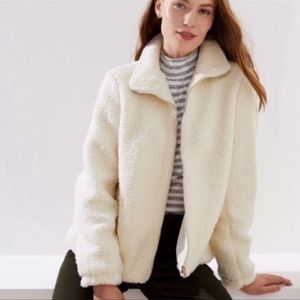 Loft Cream Sherpa Jacket